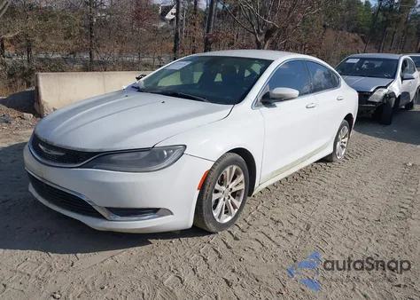 2015 Chrysler 200 Limited z USA, uszkodzony, nr VIN 1C3CCCAB1FN620975